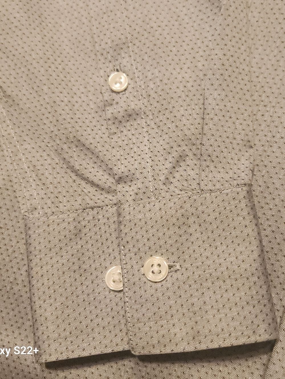 cotton midi shirt dress Denim NPU-202245-Arrisk Champagne A-Line Tulle BeadedLong Size:36x32 Classic